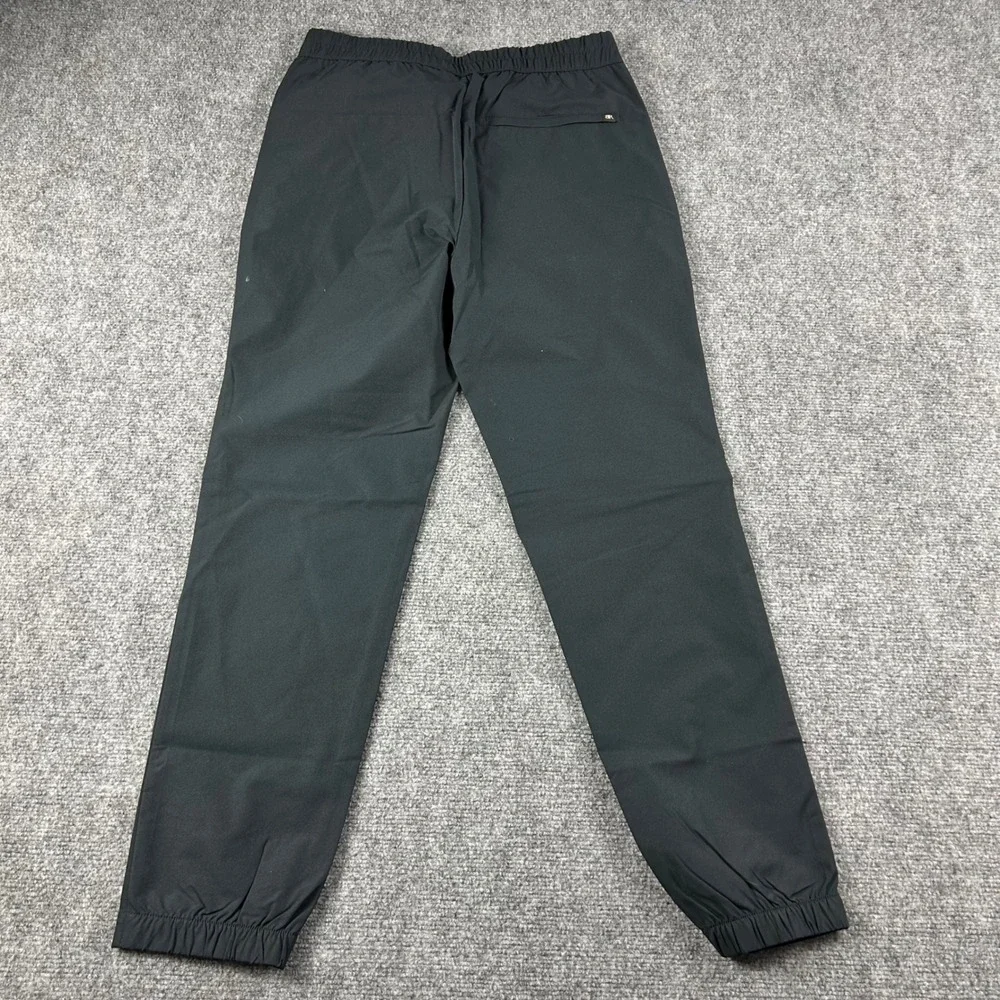 Banana Republic Motion‎ Tech Hybrid Pant Mens 30 Black Jogger Elastic Cuff NWT